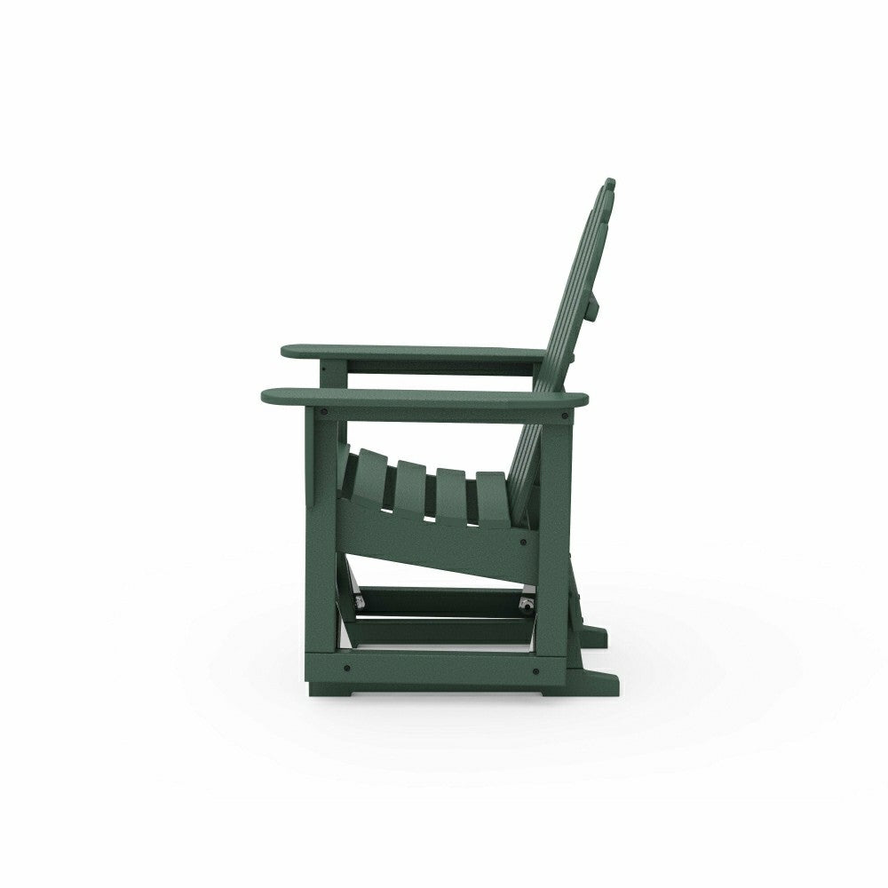 Plow & Hearth POLYWOOD® Classic Adirondack Glider Chair