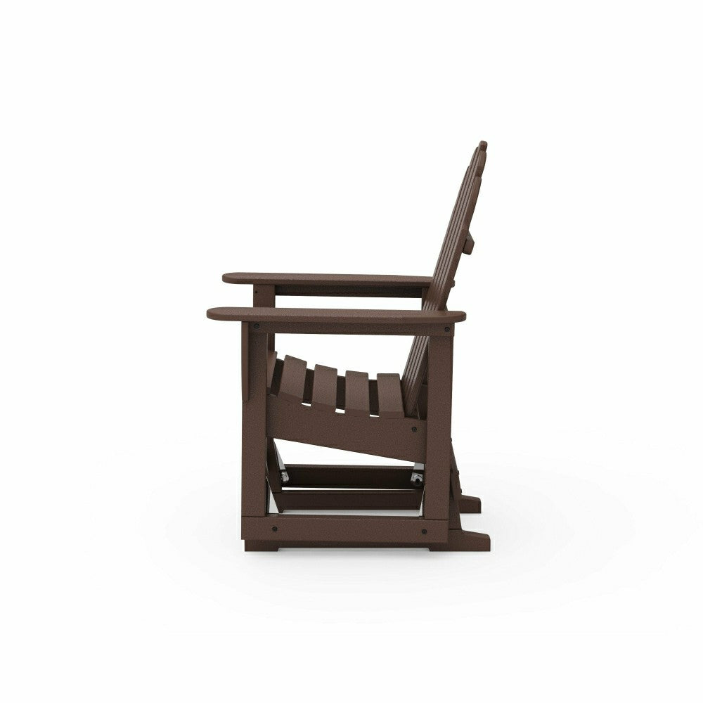 Plow & Hearth POLYWOOD® Classic Adirondack Glider Chair