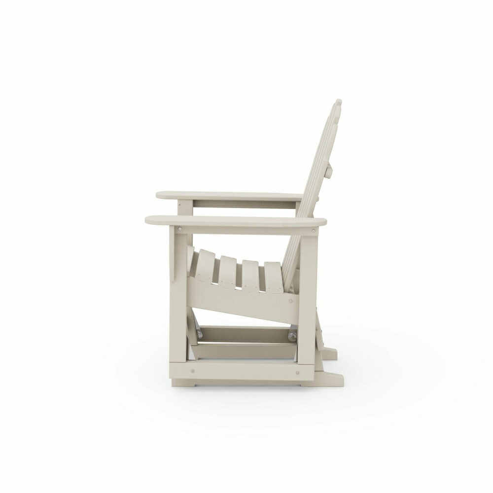 Plow & Hearth POLYWOOD® Classic Adirondack Glider Chair