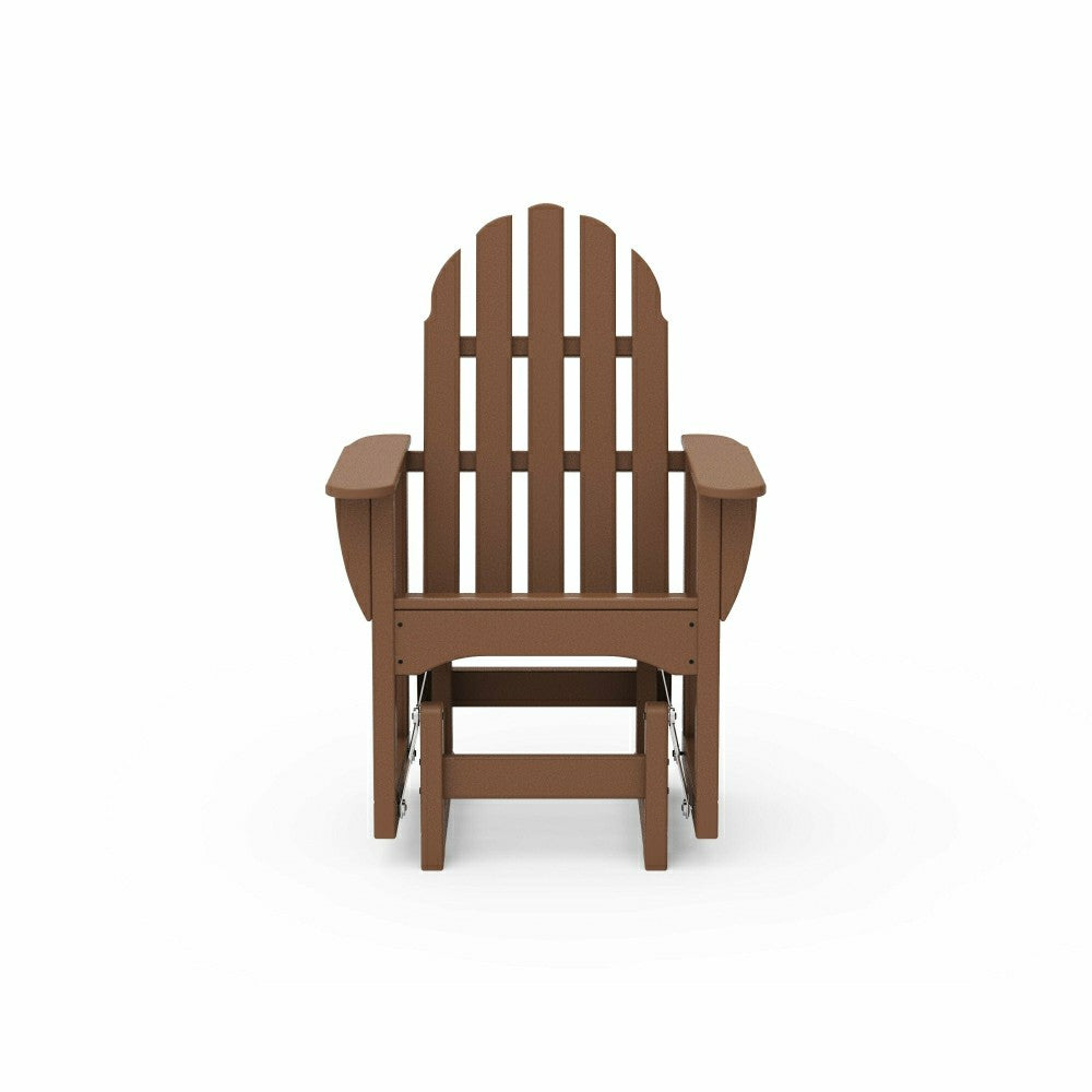 Plow & Hearth POLYWOOD® Classic Adirondack Glider Chair
