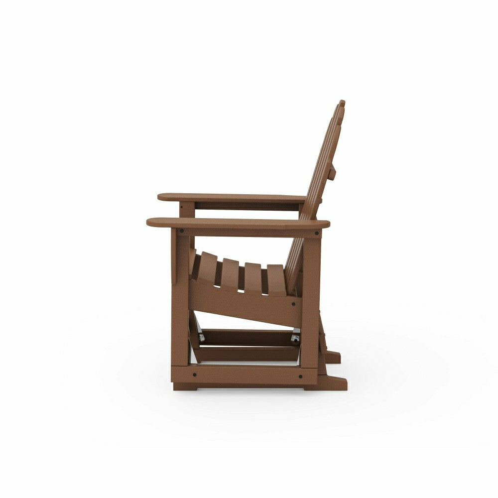 Plow & Hearth POLYWOOD® Classic Adirondack Glider Chair