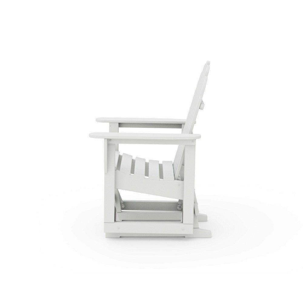 Plow & Hearth POLYWOOD® Classic Adirondack Glider Chair