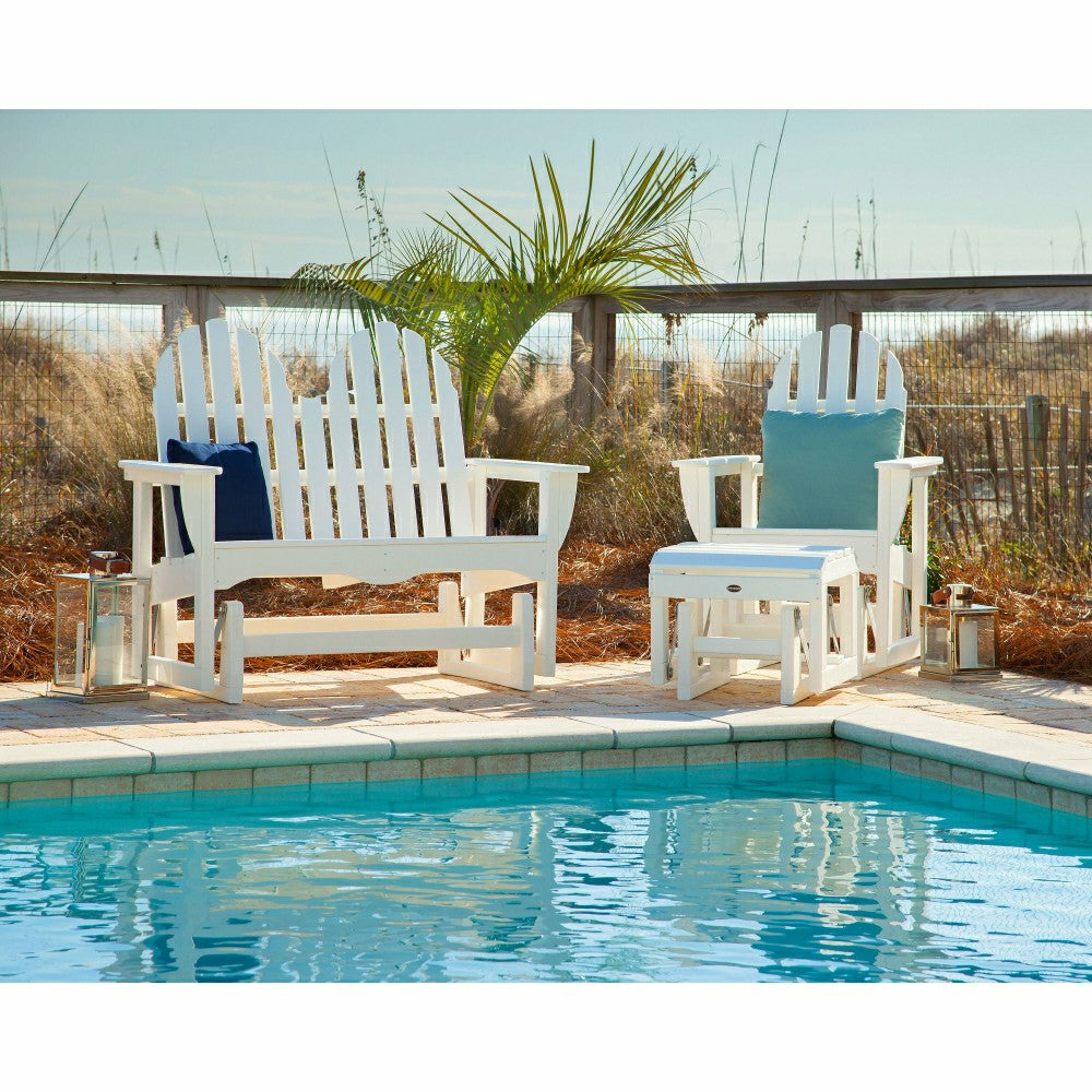 Plow & Hearth POLYWOOD® Classic Adirondack Glider Chair