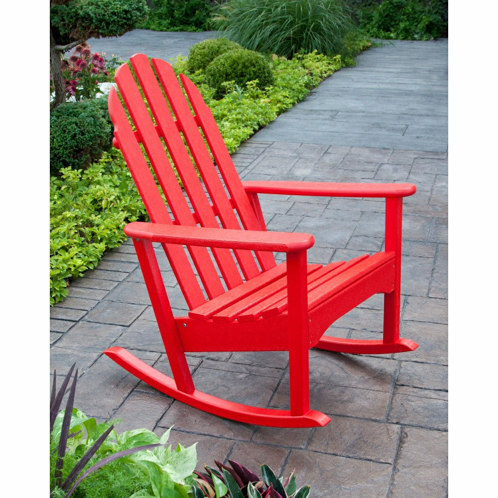 Plow & Hearth POLYWOOD® Classic Adirondack Rocking Chair