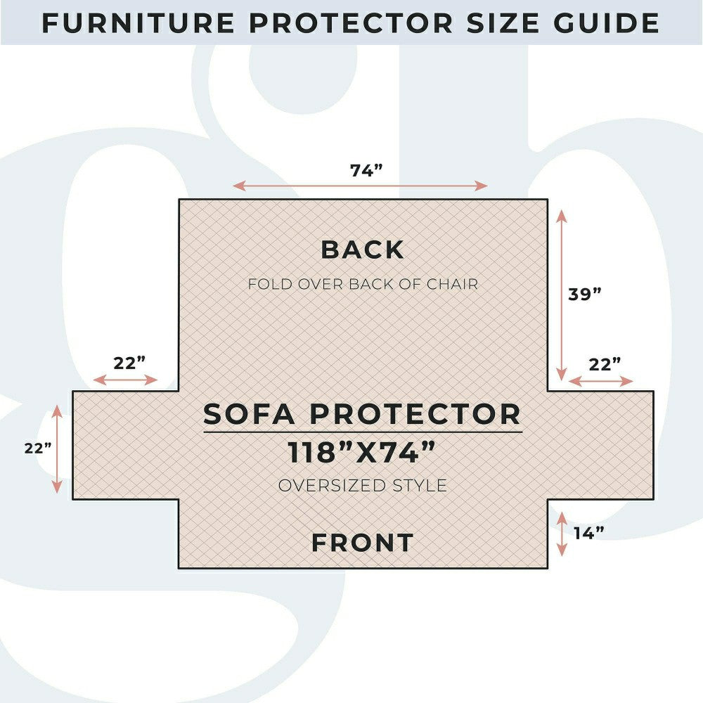 Plow & Hearth Reversible Furniture Protector
