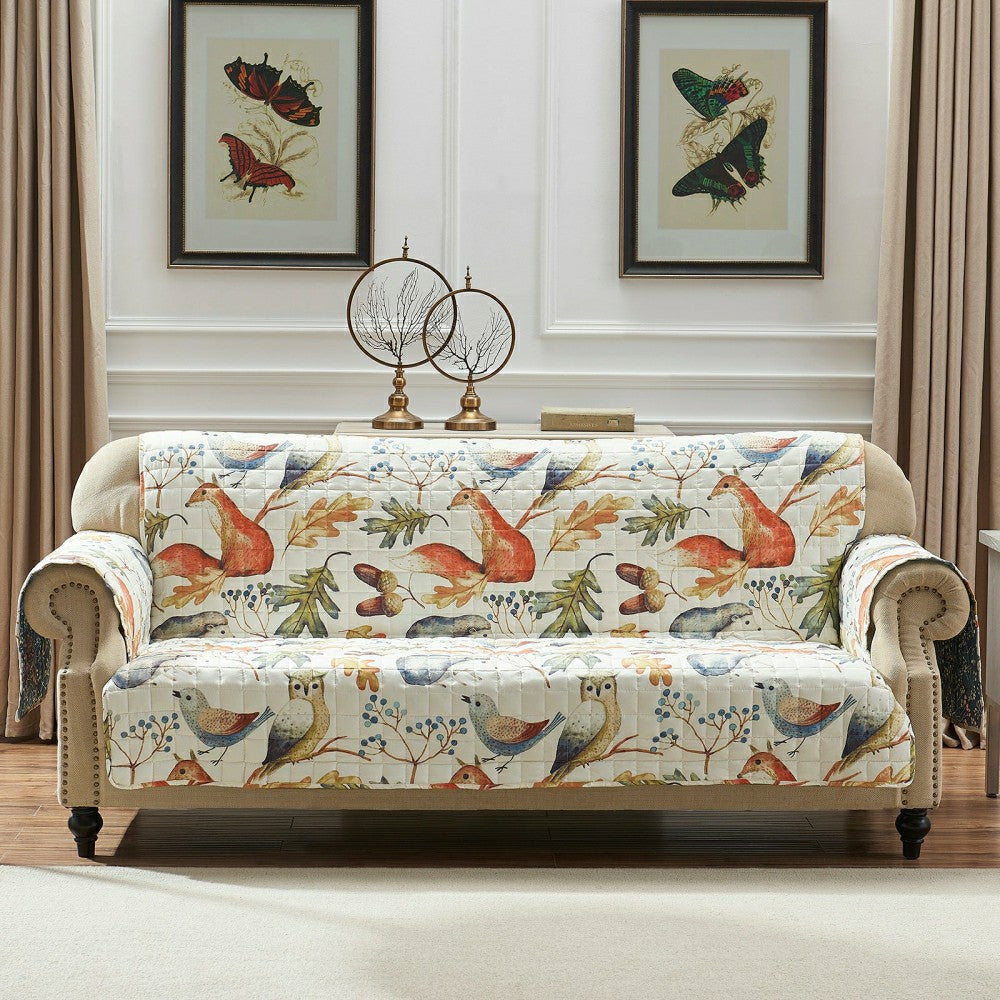 Plow & Hearth Willow Reversible Chair Covers