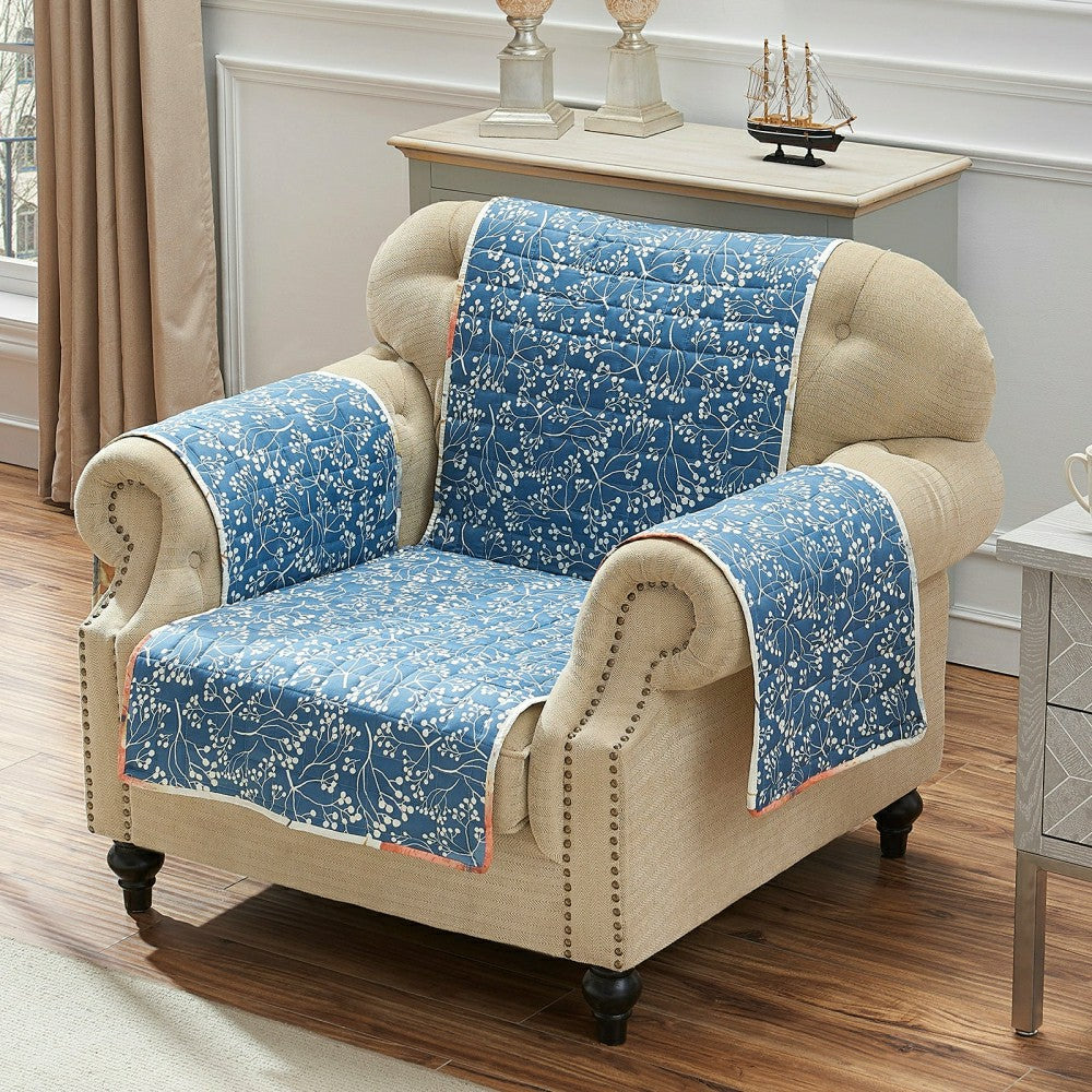 Plow & Hearth Willow Reversible Chair Covers