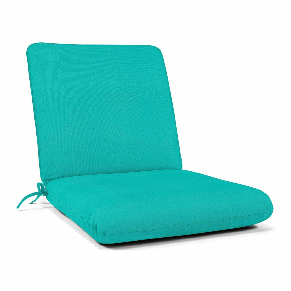 Plow & Hearth Sunbrella Premium Club Cushion with Ties