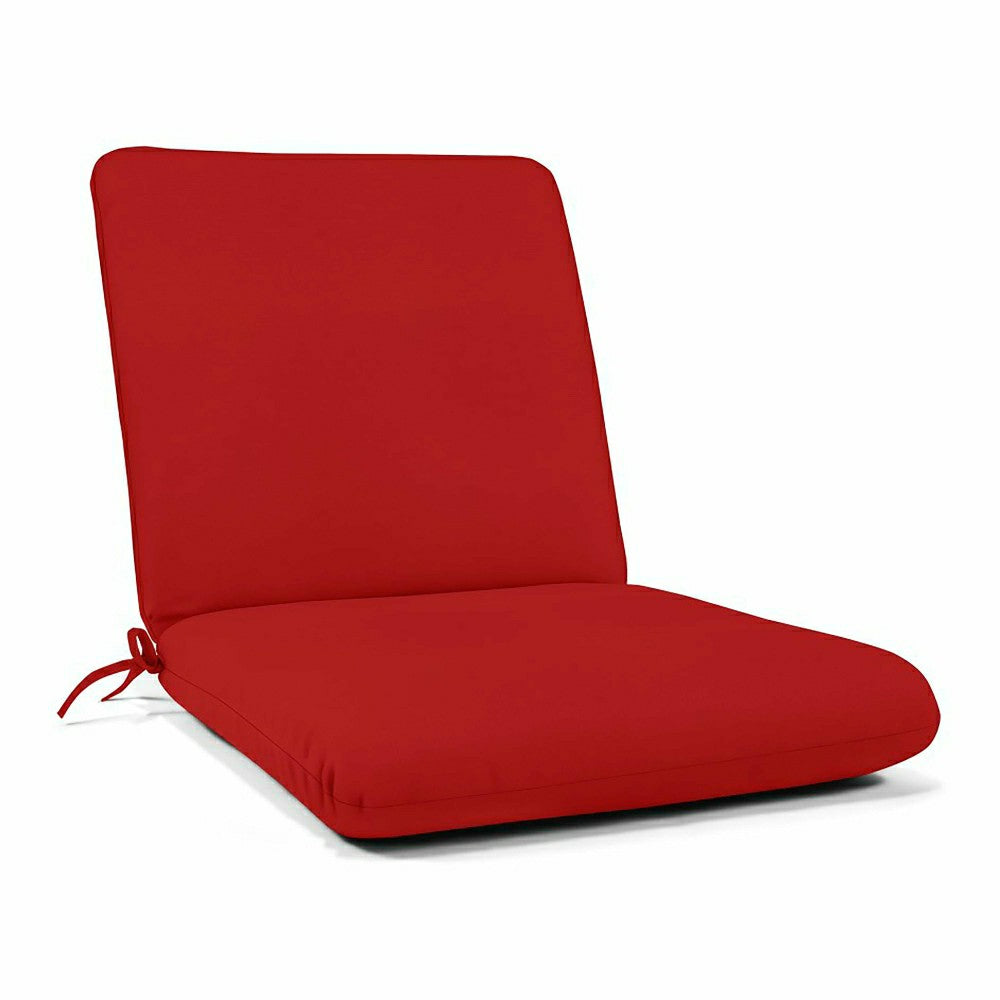 Plow & Hearth Sunbrella Premium Club Cushion with Ties