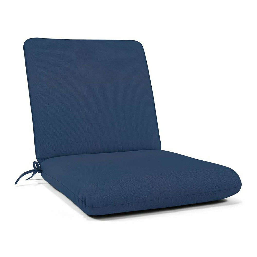 Plow & Hearth Sunbrella Premium Club Cushion with Ties