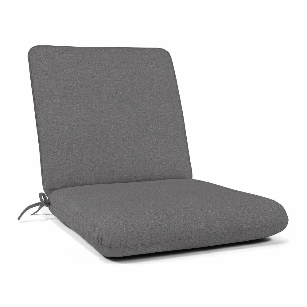Plow & Hearth Sunbrella Premium Club Cushion with Ties