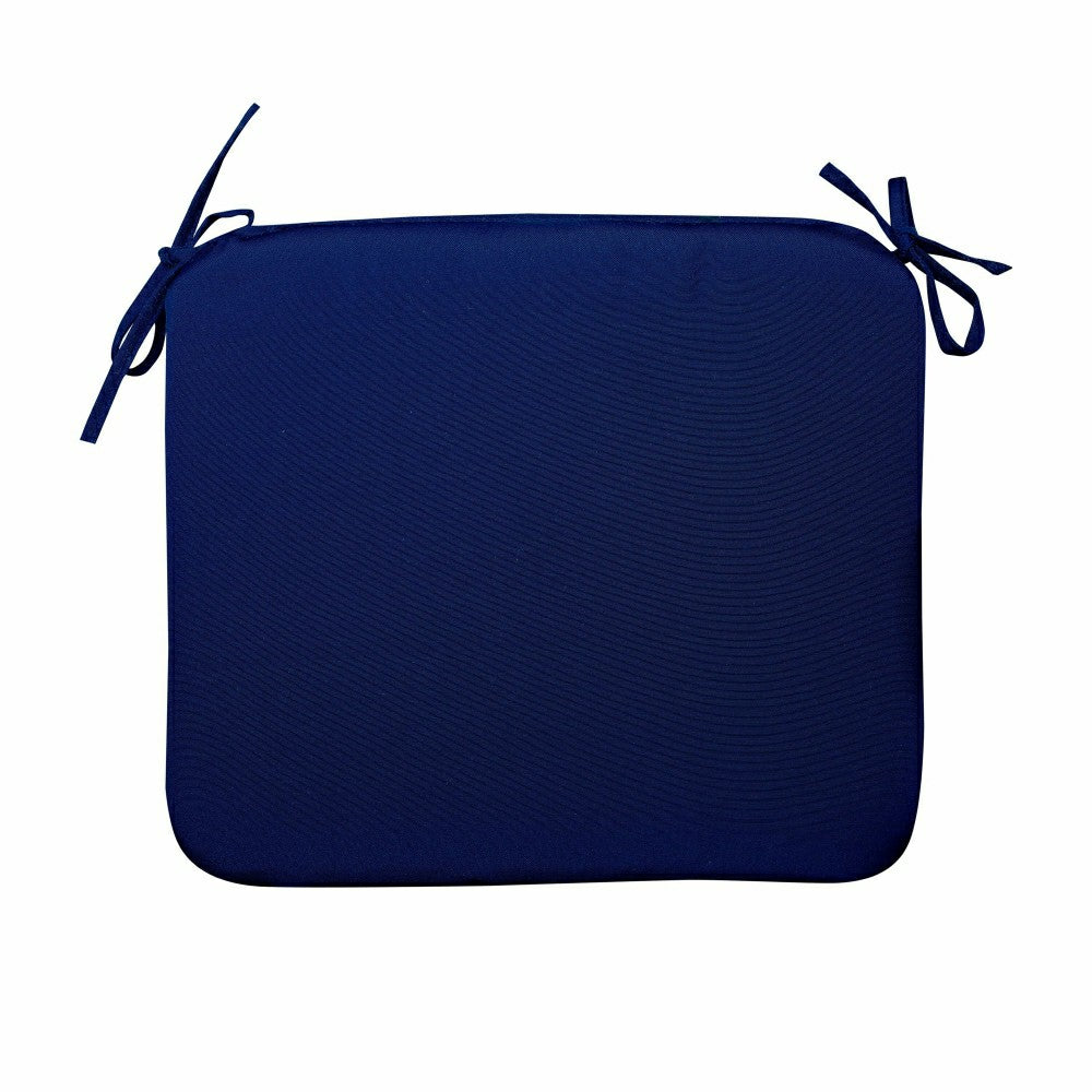 Plow & Hearth Classic Chair Cushion with Ties