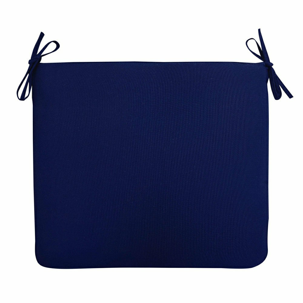 Plow & Hearth Classic Chair Cushion with Ties