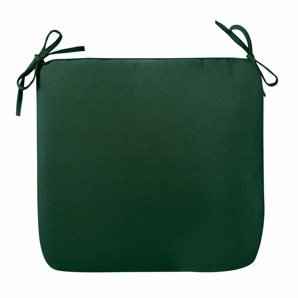 Plow & Hearth Classic Chair Cushion with Ties