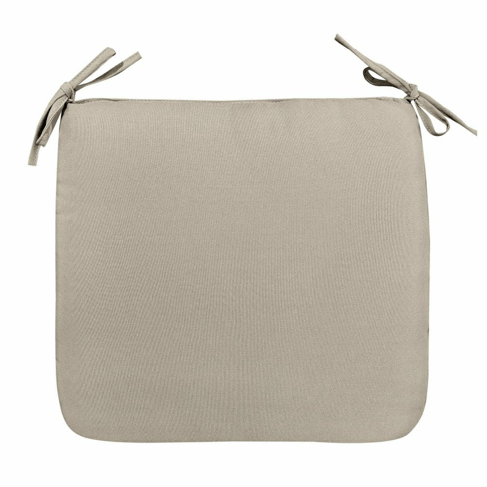 Plow & Hearth Classic Chair Cushion with Ties