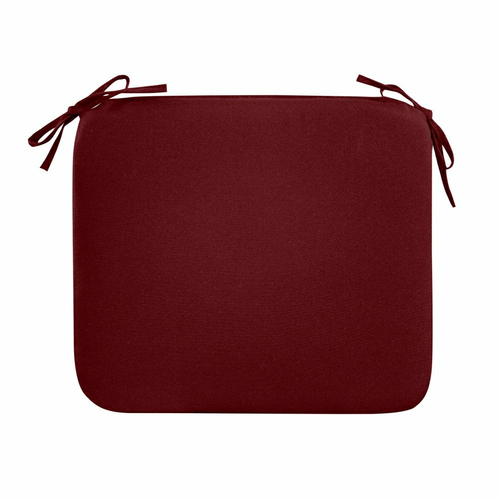 Plow & Hearth Classic Chair Cushion with Ties