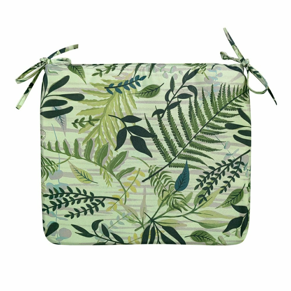 Plow & Hearth Classic Chair Cushion with Ties