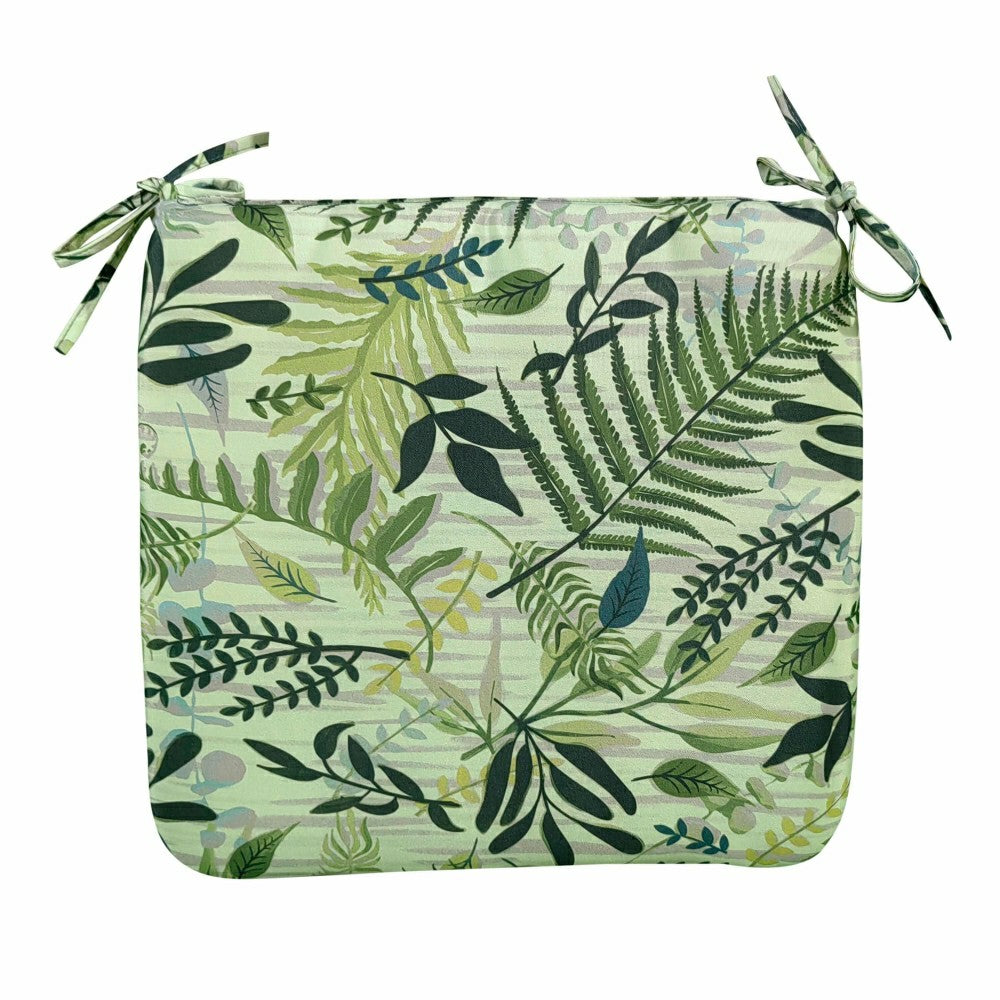 Plow & Hearth Classic Chair Cushion with Ties