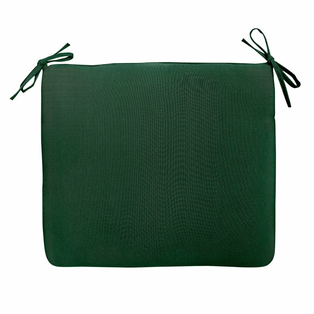 Plow & Hearth Classic Chair Cushion with Ties