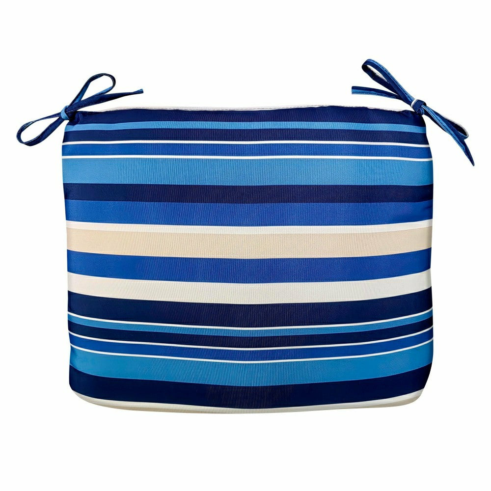 Plow & Hearth Classic Chair Cushion with Ties