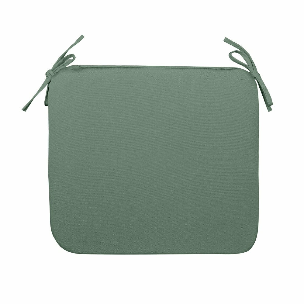 Plow & Hearth Classic Chair Cushion with Ties