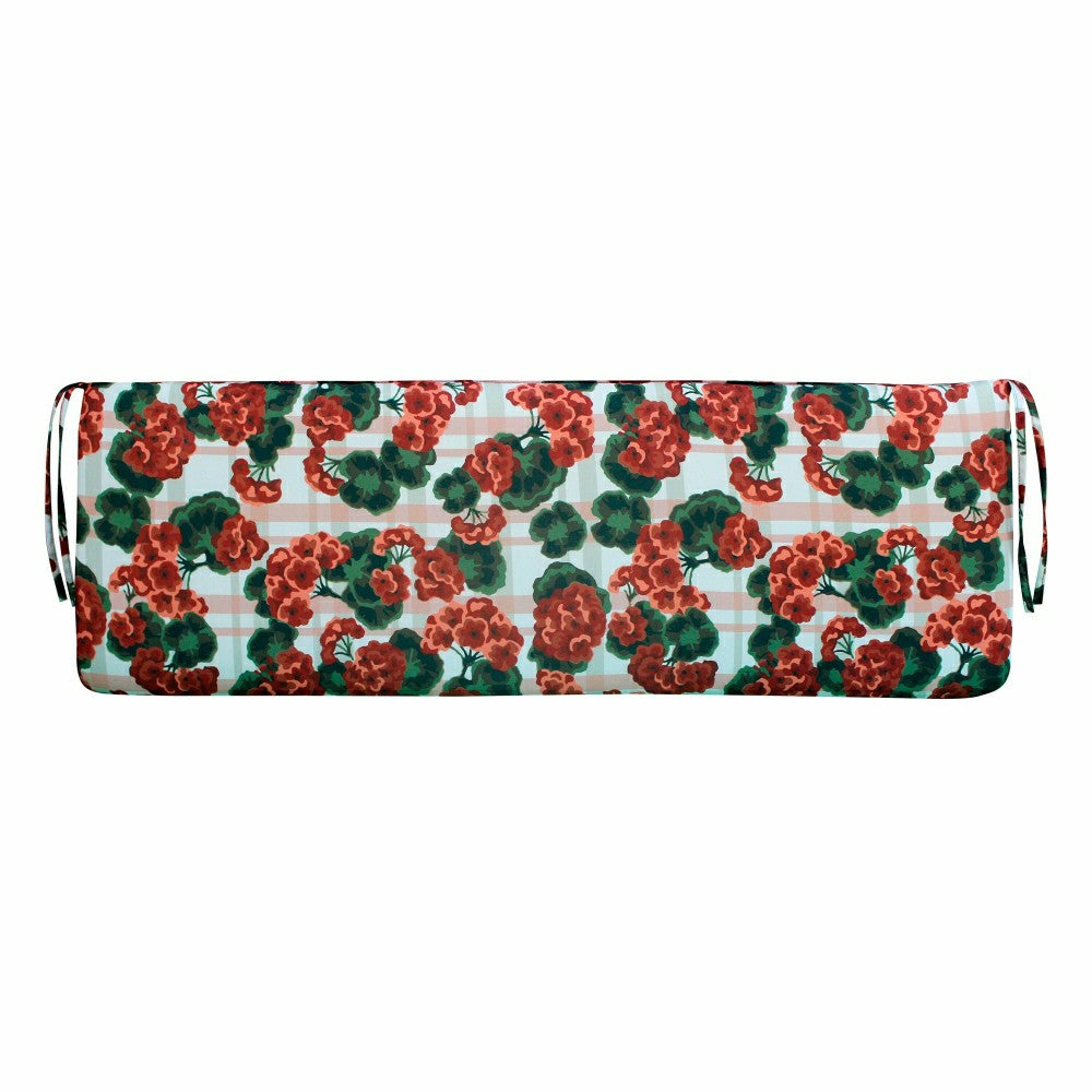 Plow & Hearth Classic Swing/Bench Cushion with Ties