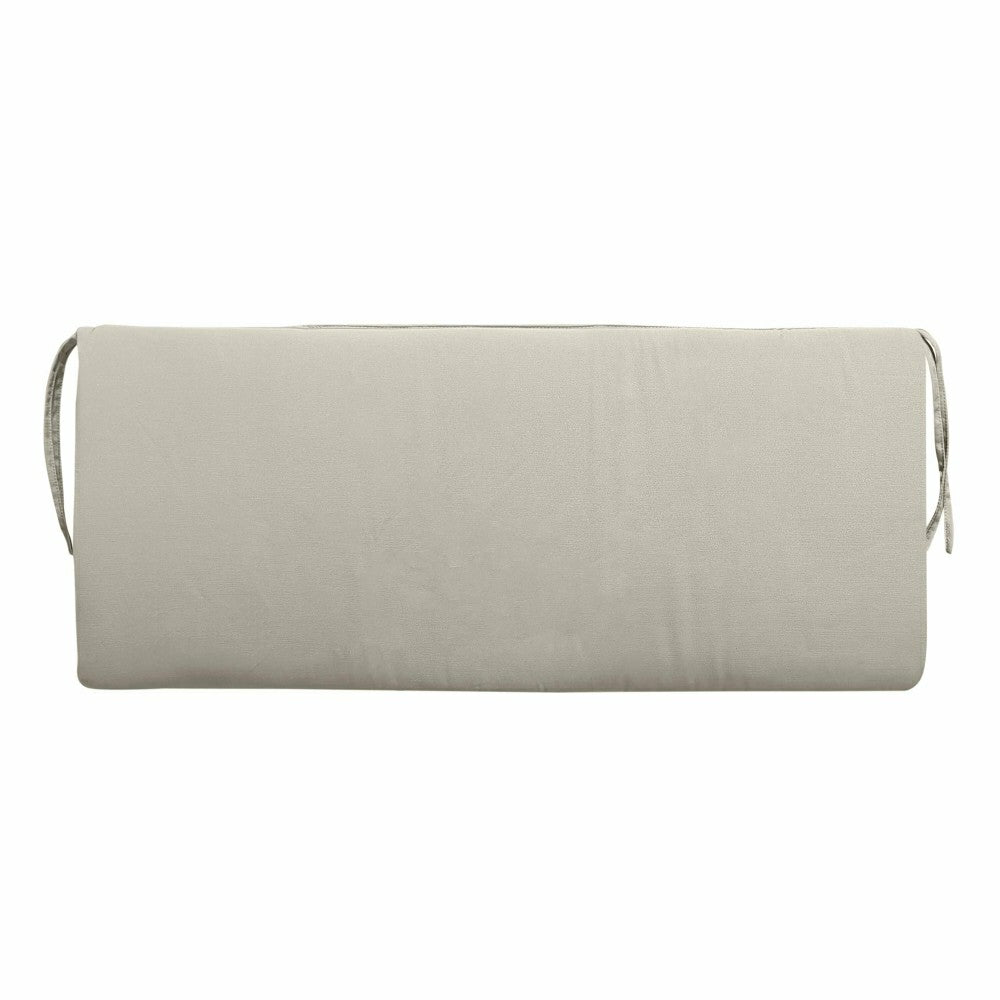 Plow & Hearth Classic Swing/Bench Cushion with Ties