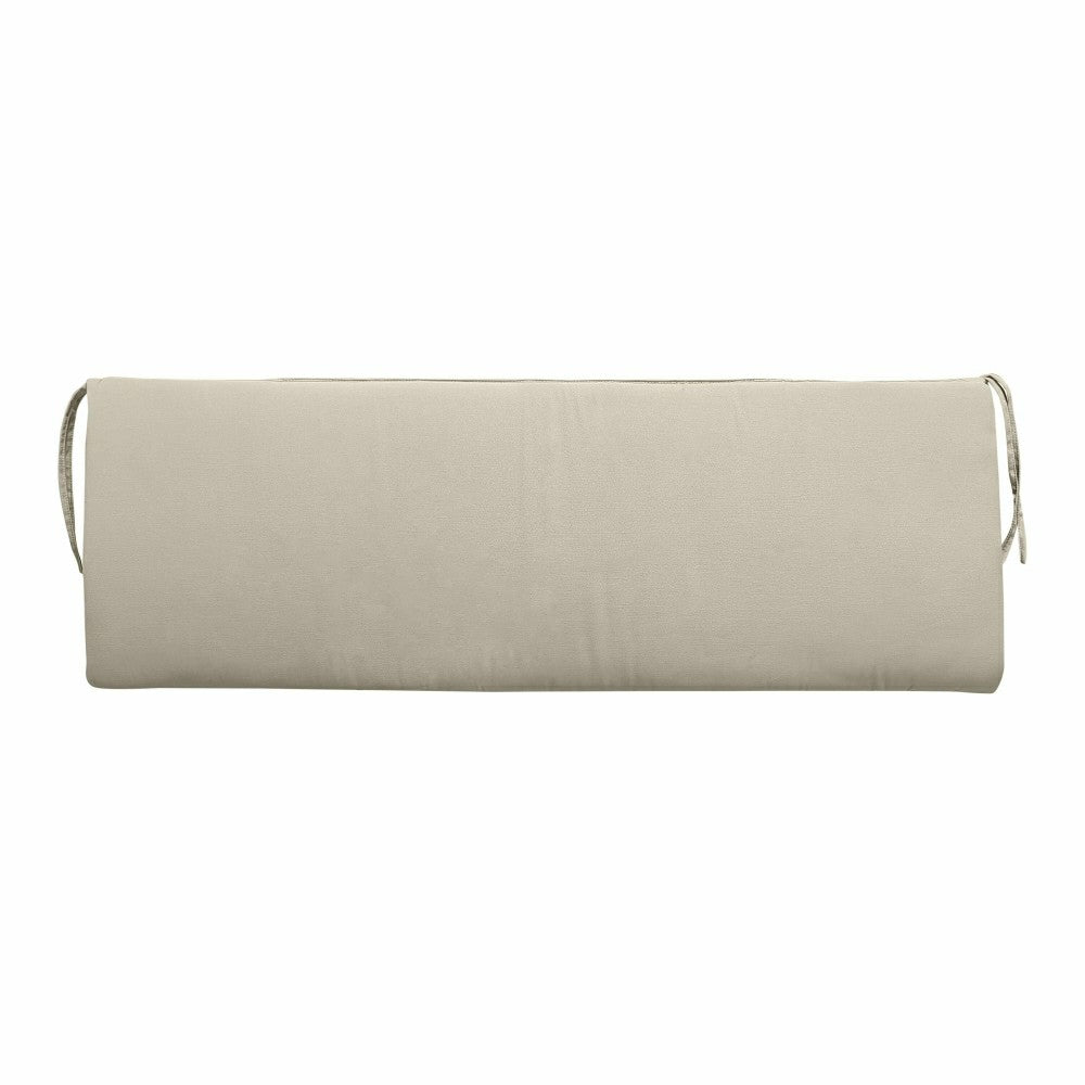Plow & Hearth Classic Swing/Bench Cushion with Ties