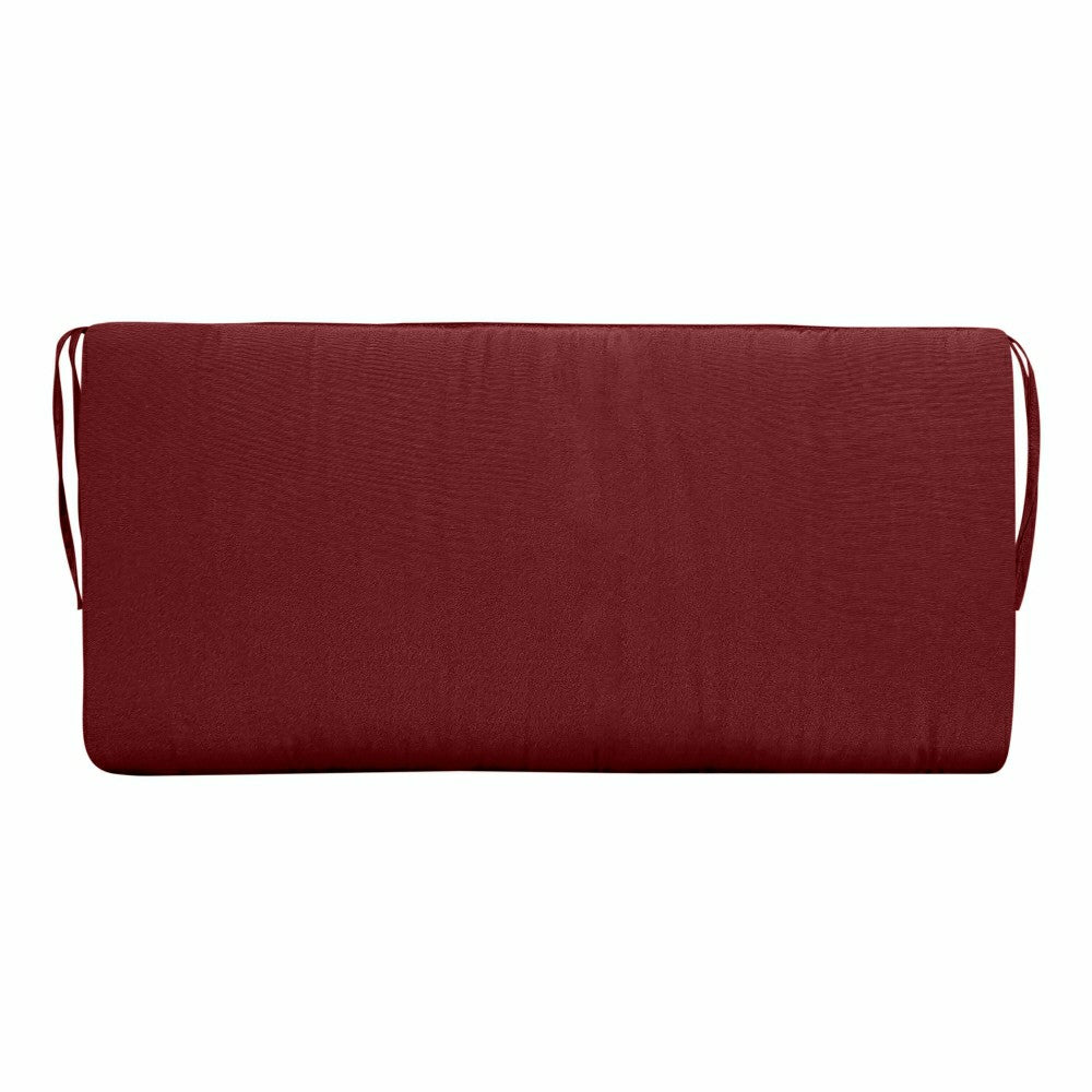 Plow & Hearth Classic Swing/Bench Cushion with Ties