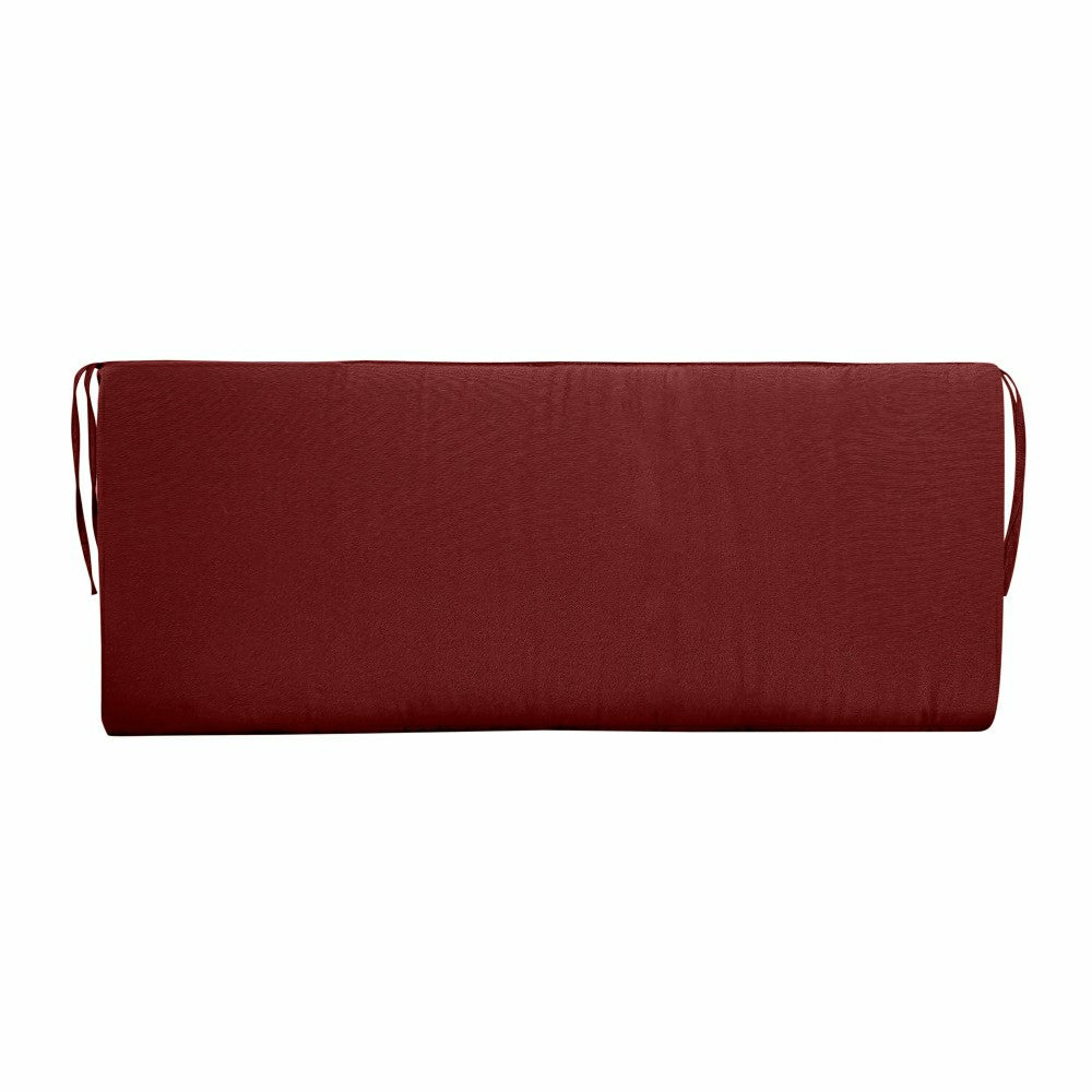 Plow & Hearth Classic Swing/Bench Cushion with Ties