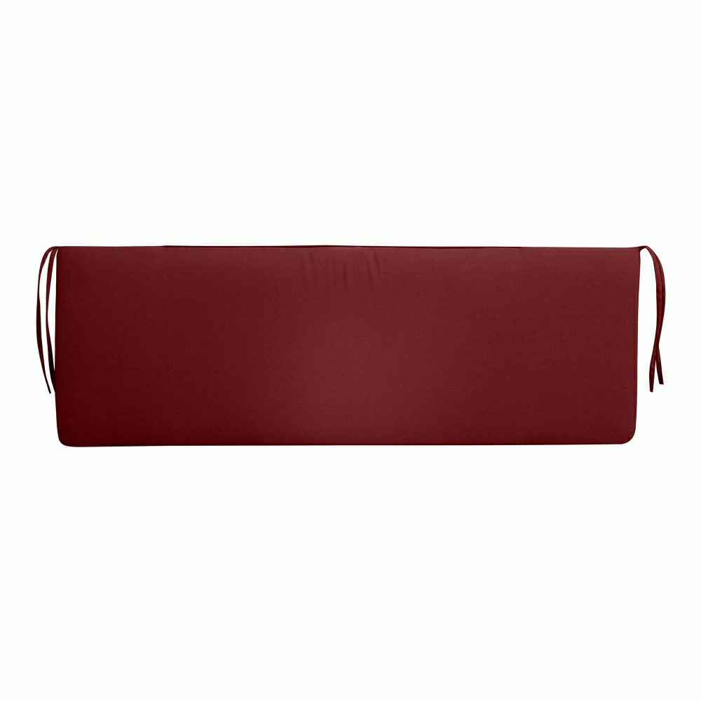 Plow & Hearth Classic Swing/Bench Cushion with Ties