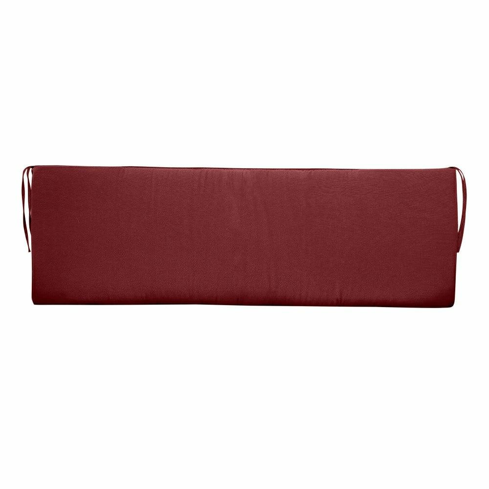 Plow & Hearth Classic Swing/Bench Cushion with Ties