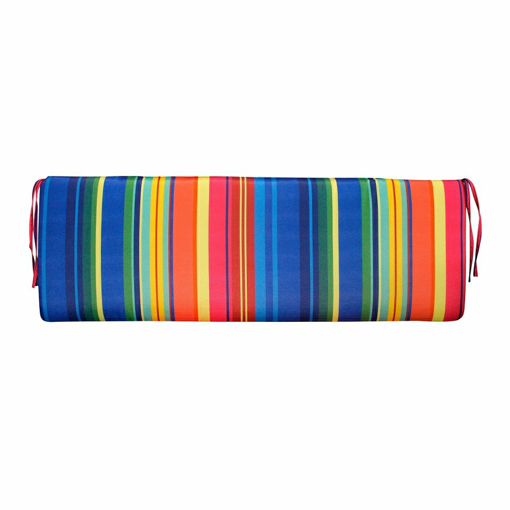 Plow & Hearth Classic Swing/Bench Cushion with Ties