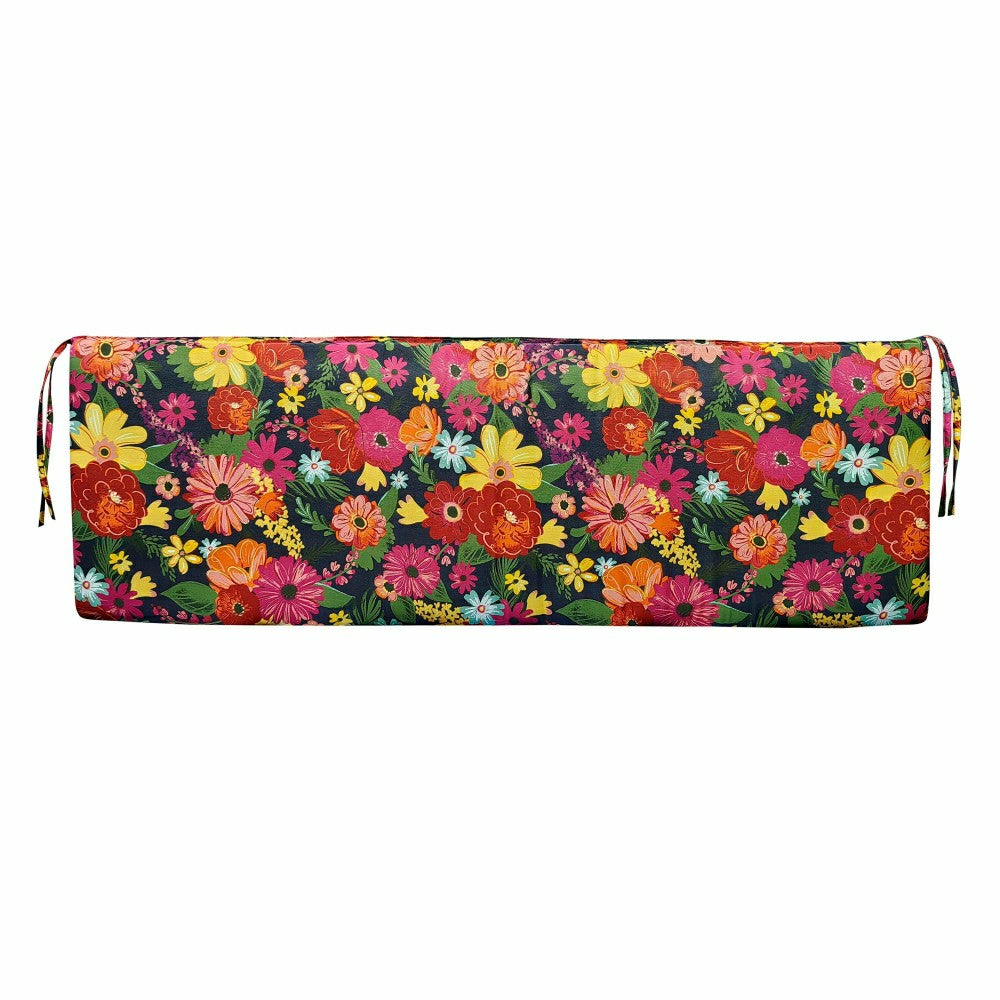Plow & Hearth Classic Swing/Bench Cushion with Ties