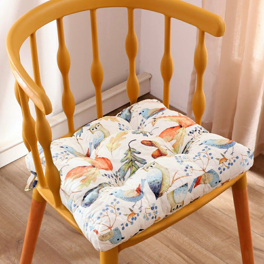 Plow & Hearth Willow Chair Pads Set of 4
