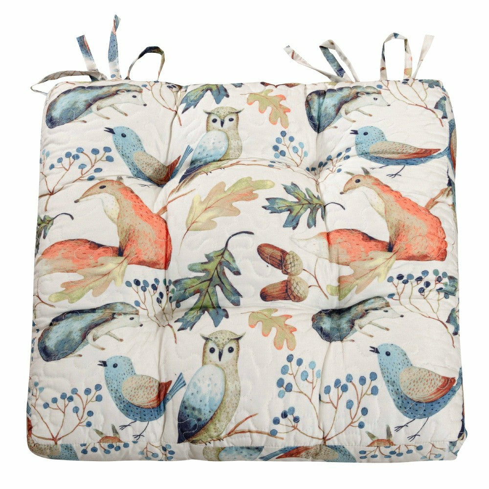 Plow & Hearth Willow Chair Pads Set of 4
