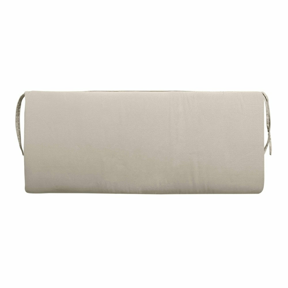 Plow & Hearth Classic Bench Cushion with Ties
