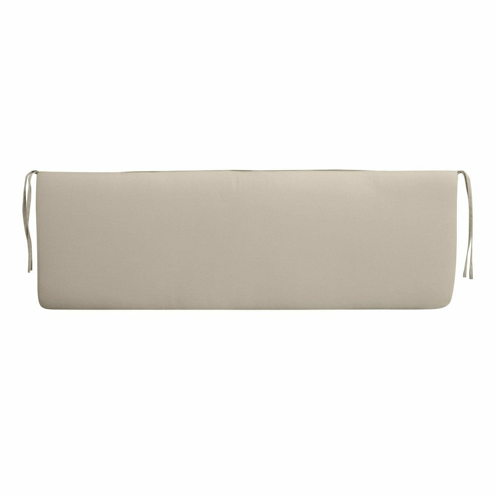 Plow & Hearth Classic Bench Cushion with Ties
