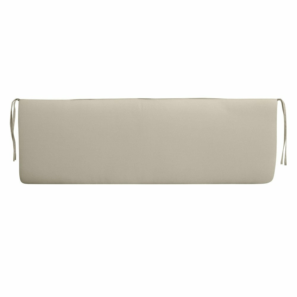 Plow & Hearth Classic Bench Cushion with Ties