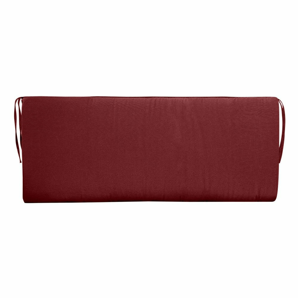 Plow & Hearth Classic Bench Cushion with Ties