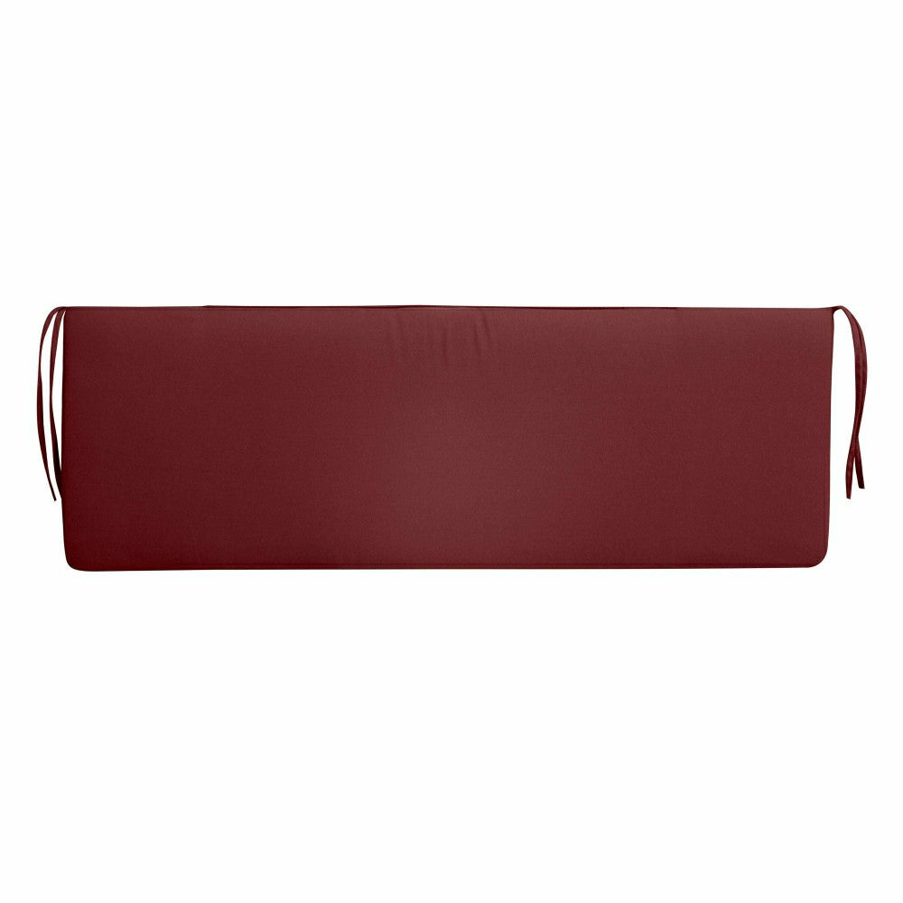 Plow & Hearth Classic Bench Cushion with Ties