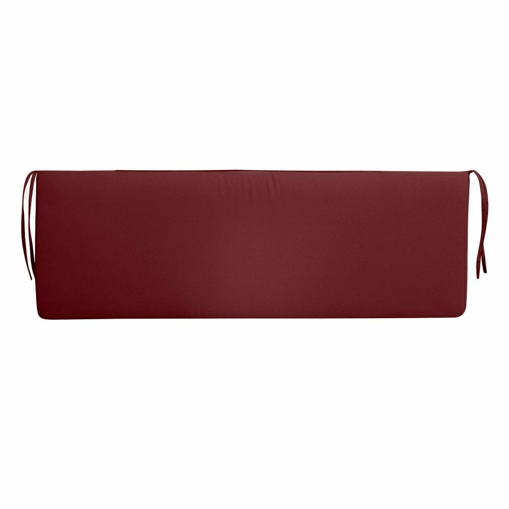 Plow & Hearth Classic Bench Cushion with Ties