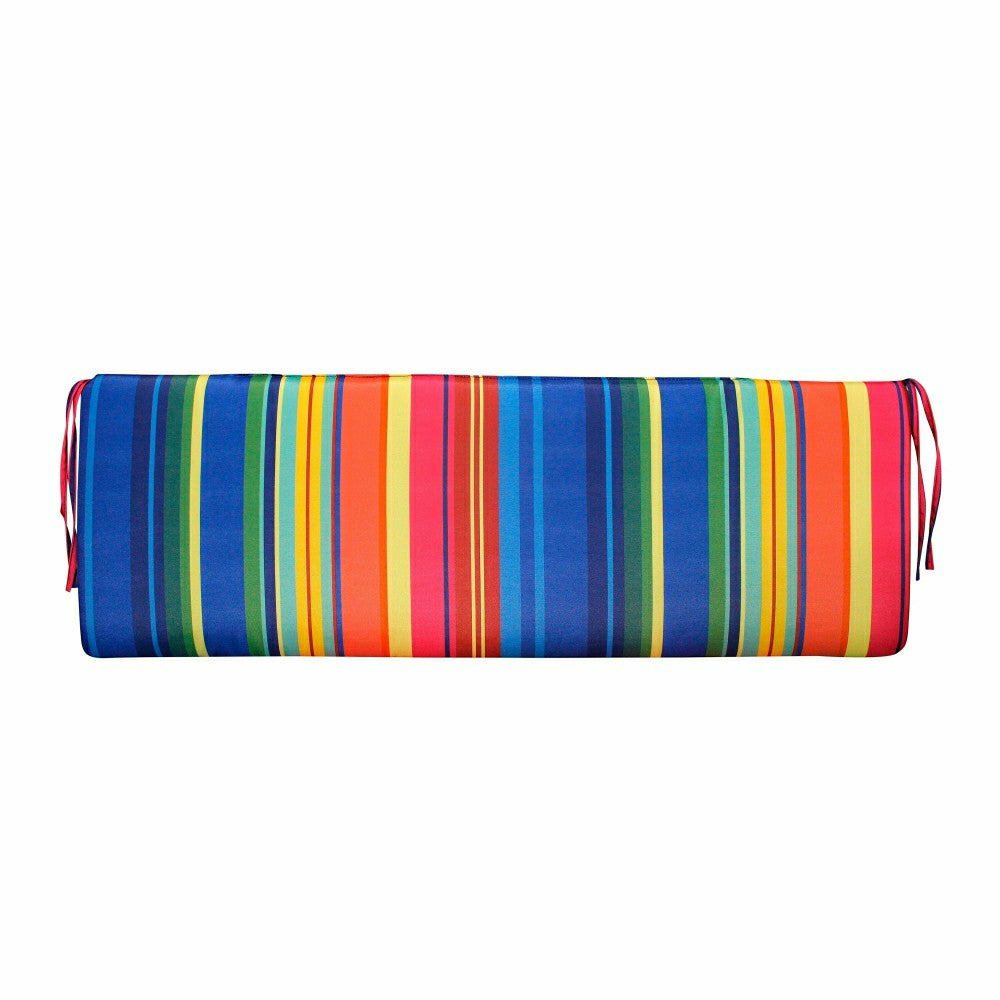 Plow & Hearth Classic Bench Cushion with Ties