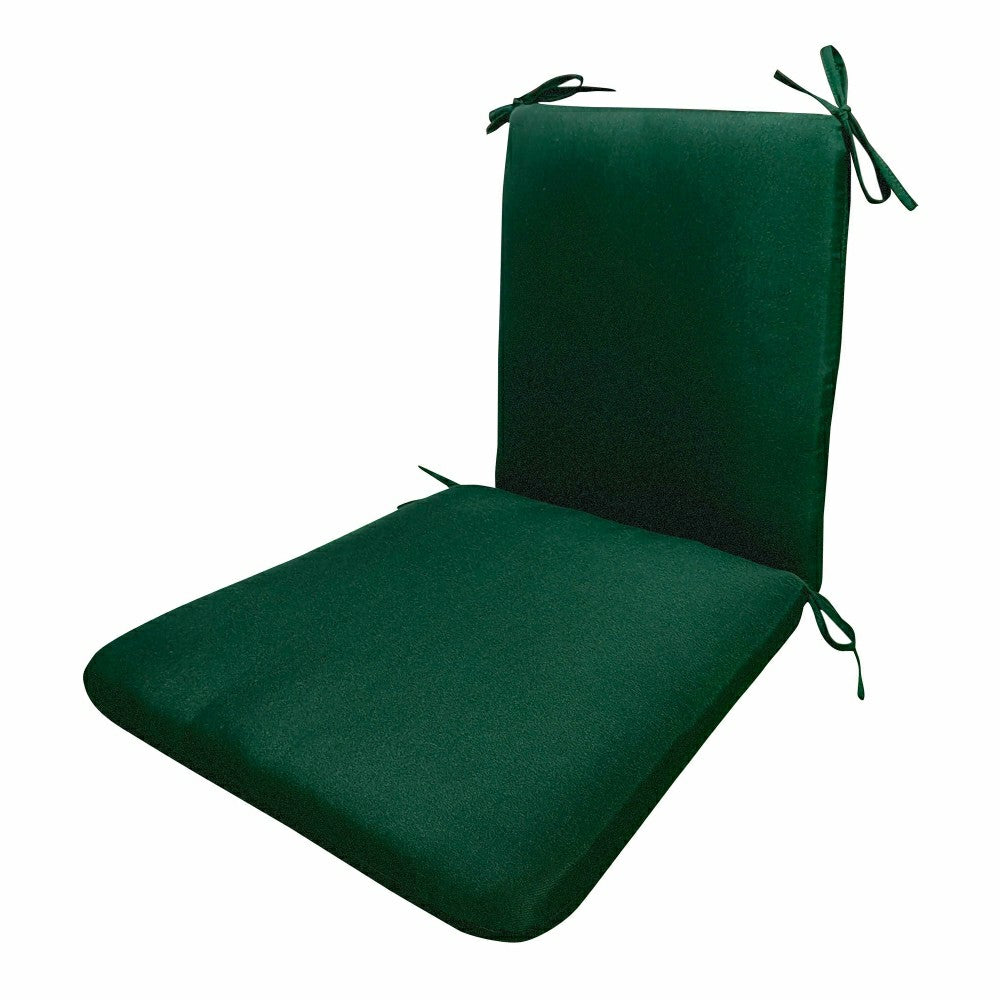Plow & Hearth Classic Rocking Chair Cushion with Ties
