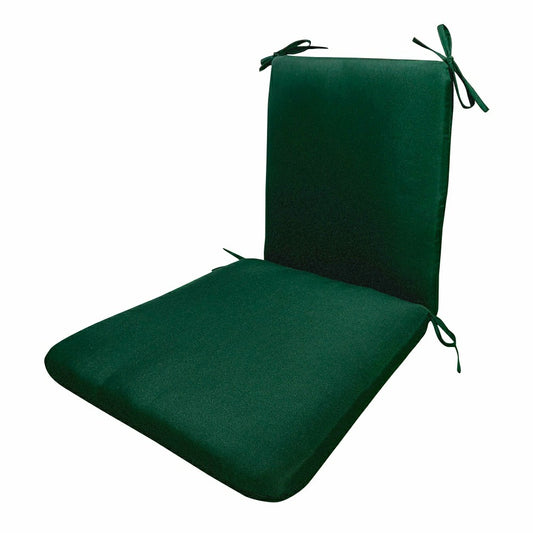 Plow & Hearth Classic Rocking Chair Cushion with Ties