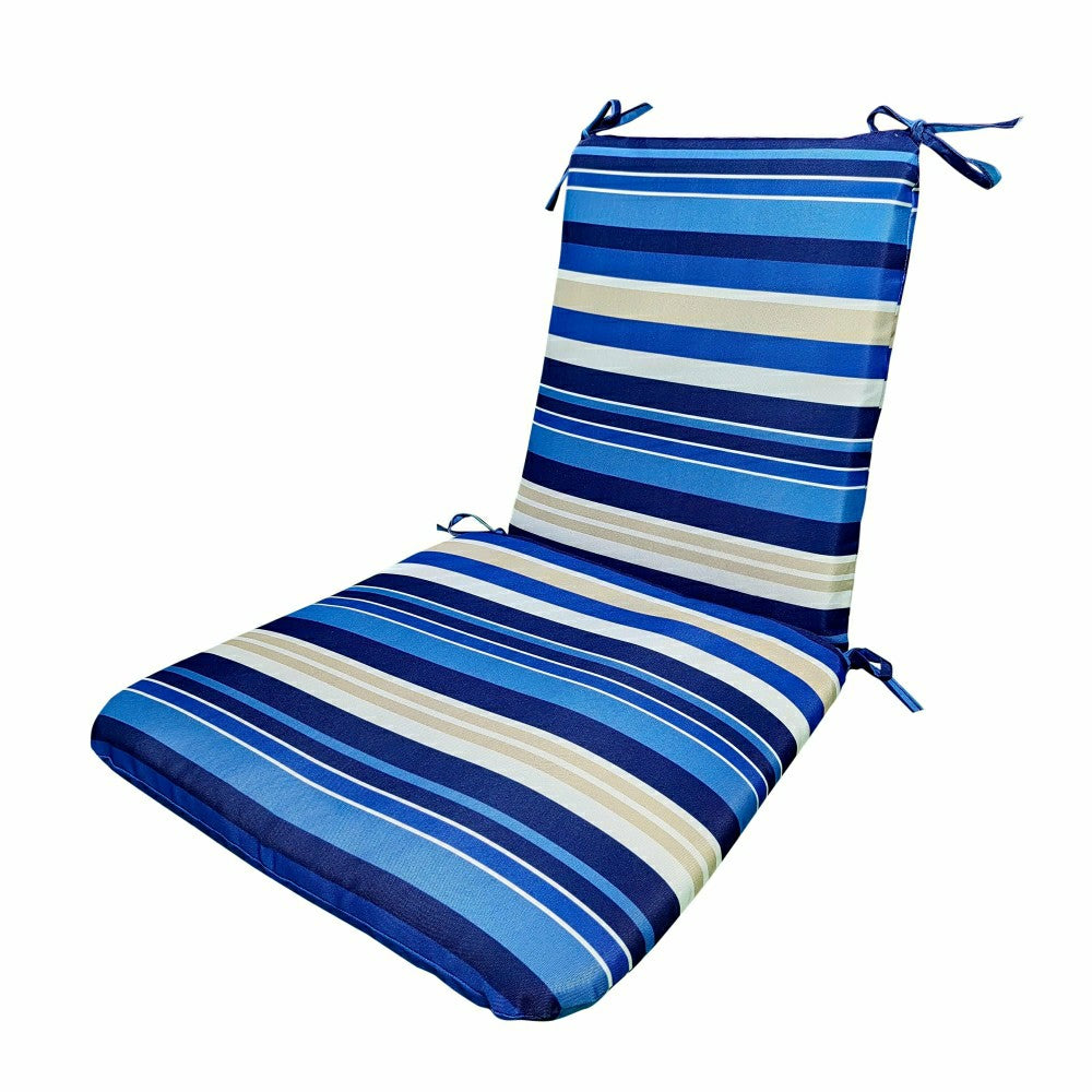 Plow & Hearth Classic Rocking Chair Cushion with Ties