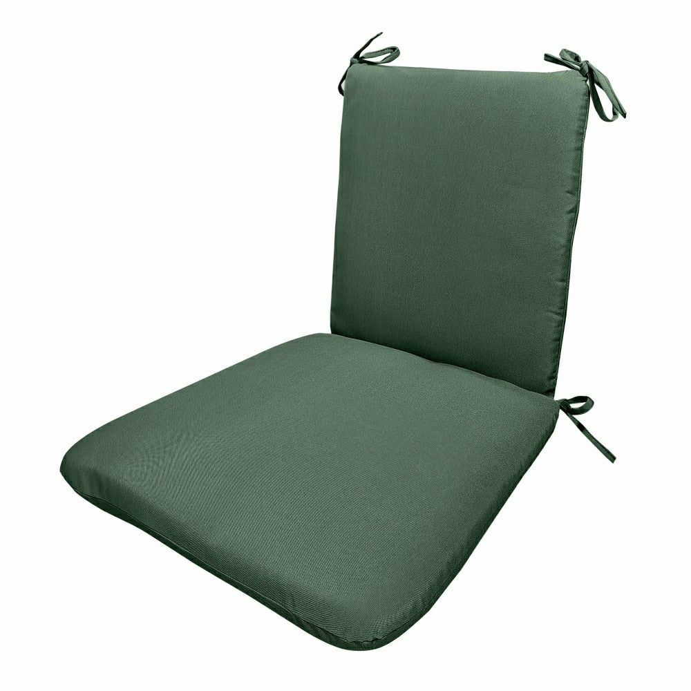 Plow & Hearth Classic Rocking Chair Cushion with Ties