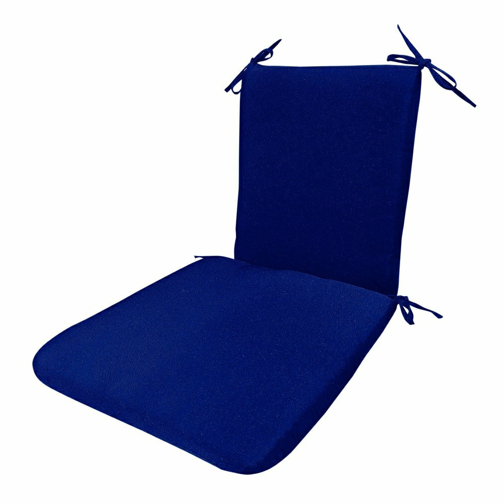 Plow & Hearth Classic Rocking Chair Cushion with Ties