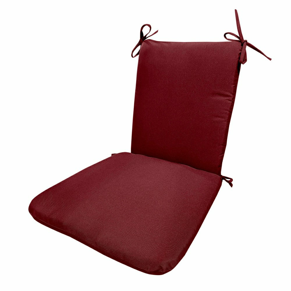 Plow & Hearth Classic Rocking Chair Cushion with Ties