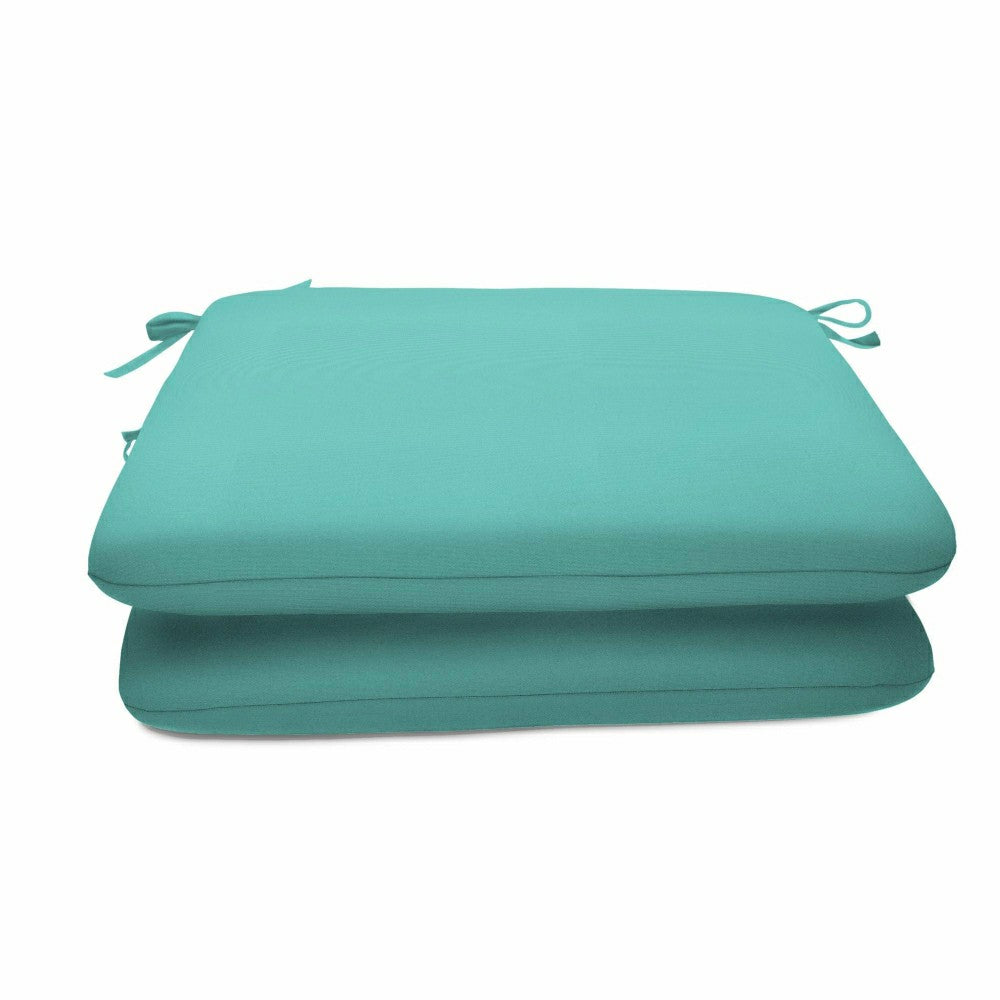 Plow & Hearth Sunbrella Premium Chair Cushion with Ties